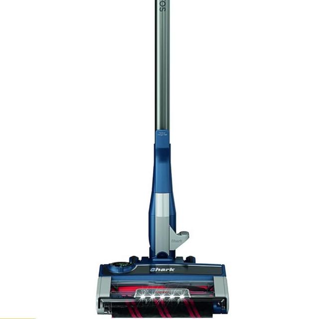 Shark HZ3002 Stratos Ultralight Corded Stick Vacuum with DuoClean PowerFins HairPro, Self-Cleaning Brushroll, & Odor Neutralizer Technology, Navy