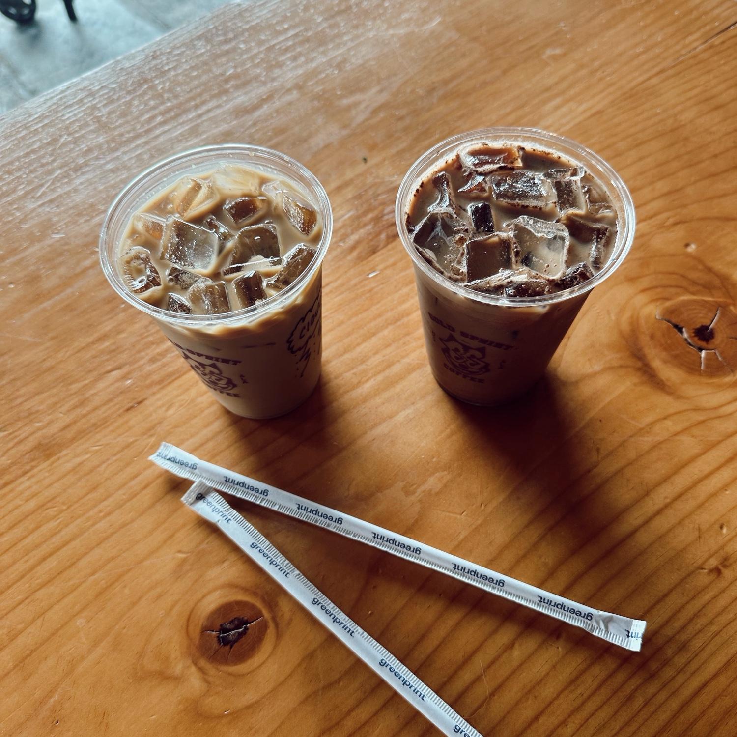 One of our MANY coffee dates.
