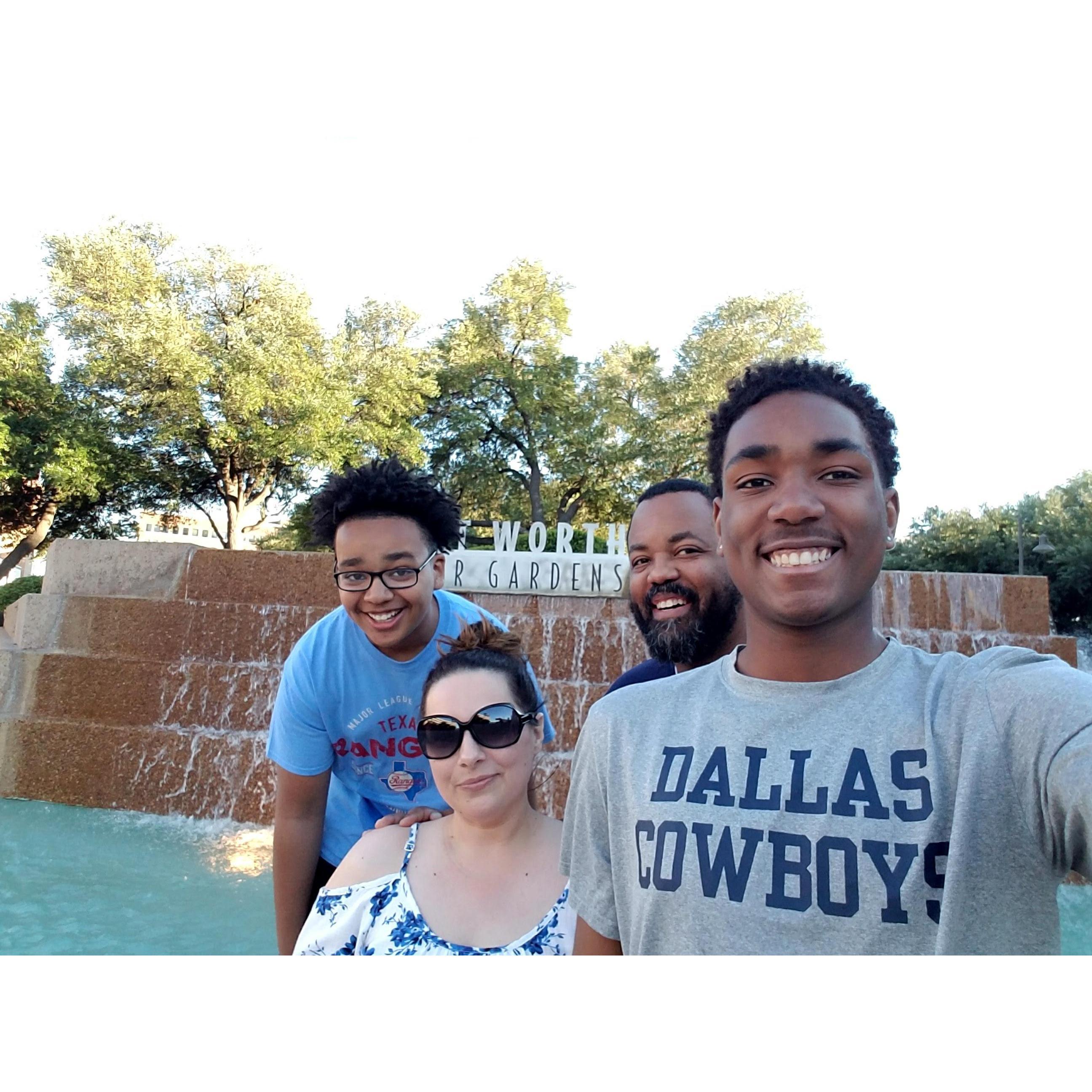 Fort Worth Water Gardens, 2017