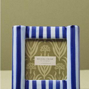 Brooke Striped Picture Frame