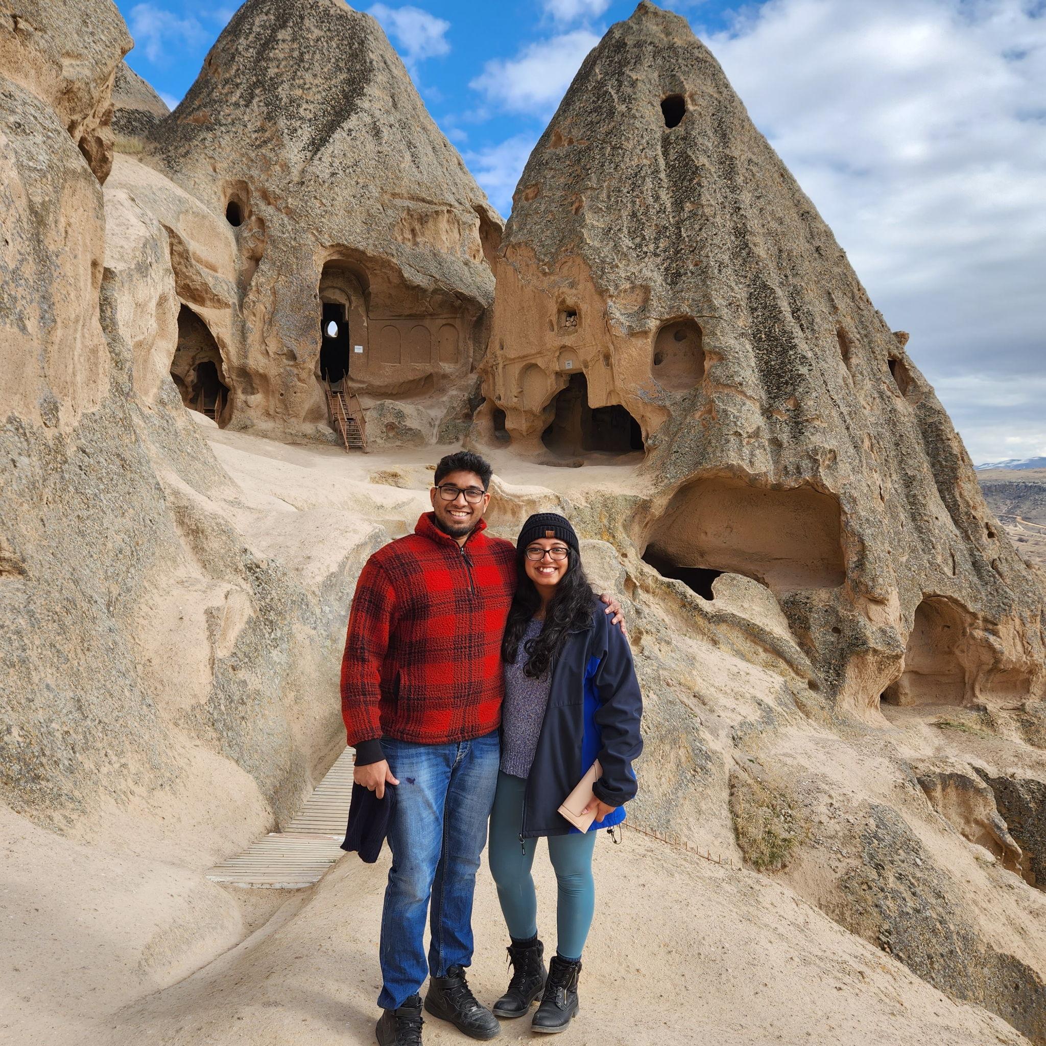 Exploring ancient caves in Turkey!