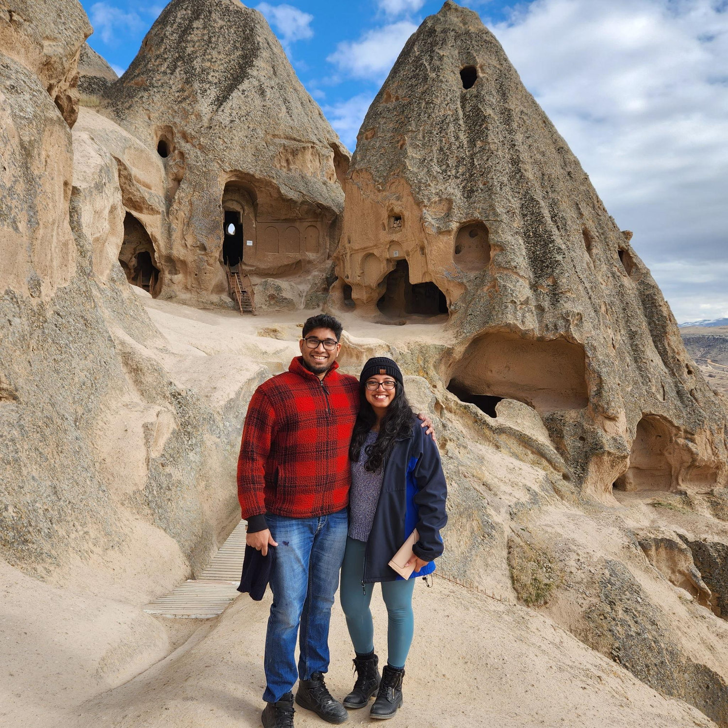 Exploring ancient caves in Turkey!