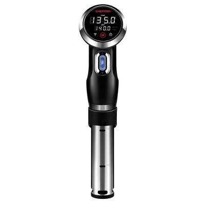 Chefman Sous Vide Cooker and Immersion Circulator Bluetooth and Wi-Fi Compatible - Black