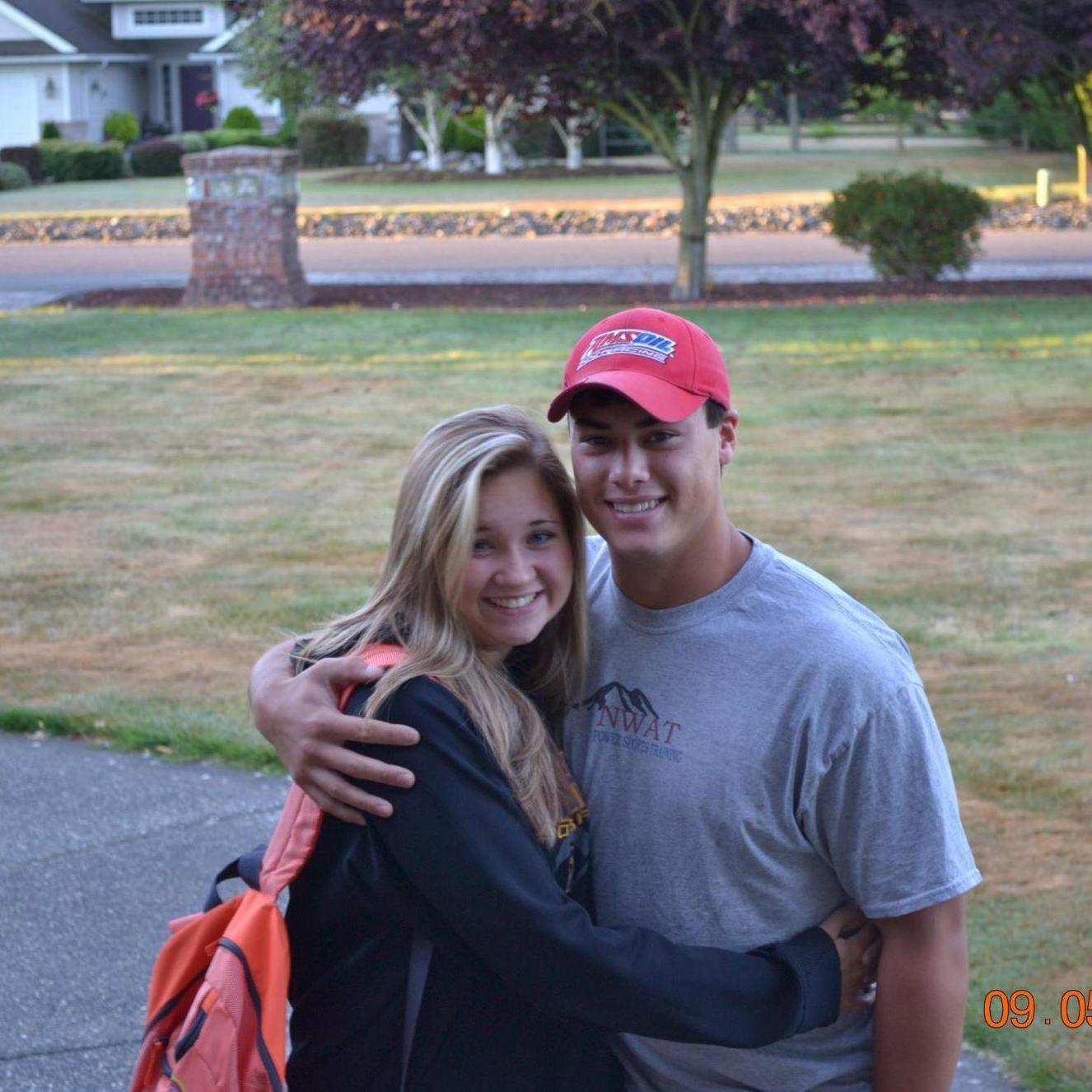 Our 6 month anniversary! He took me to breakfast before school started to celebrate (awh)
