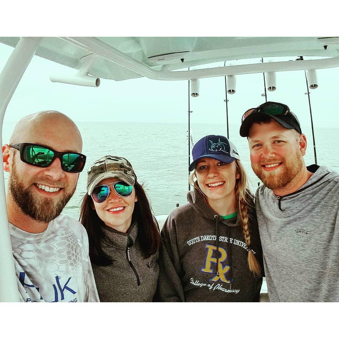 My first deep sea fishing trip with Goose and Amanda