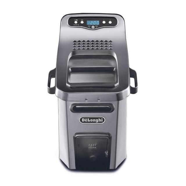 DeLonghi Livenza Dual Zone Digital 4 1/2L Stainless Steel Deep Fryer