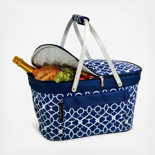 Folding Insulated Picnic Basket