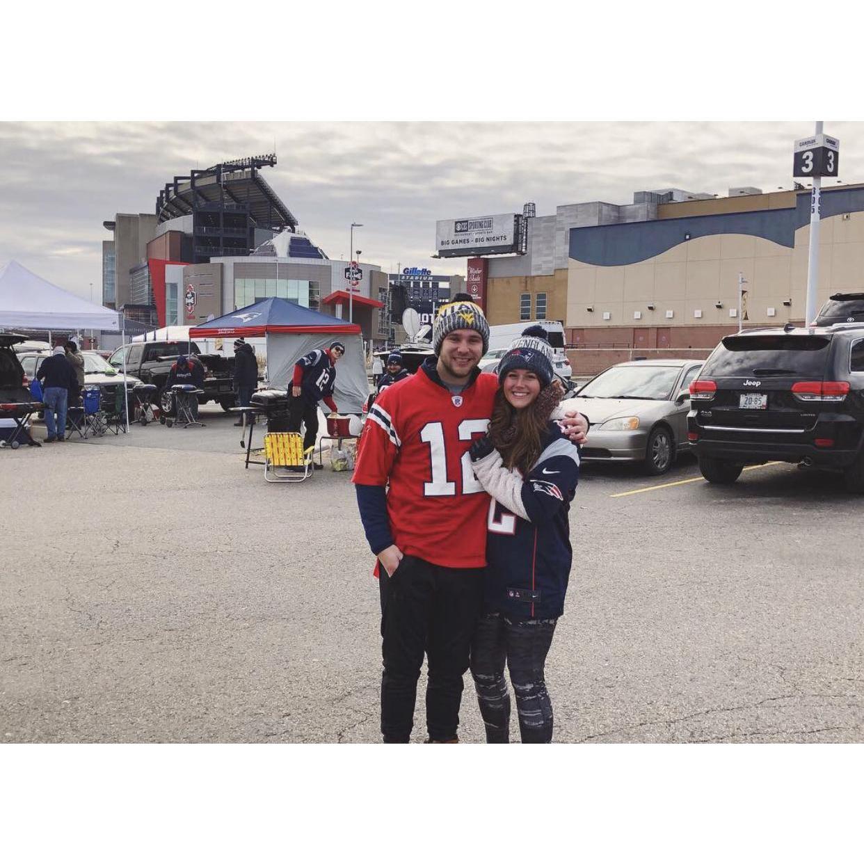 NE Pats Game in Foxborough, MA