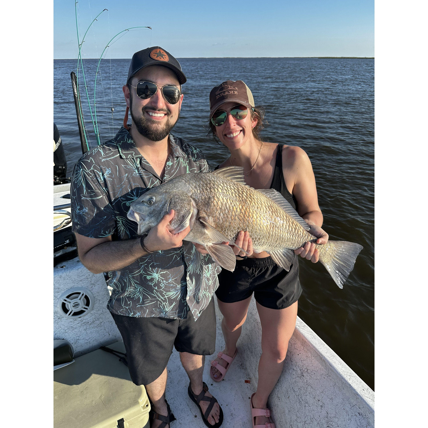 Haley always catches the biggest fish!