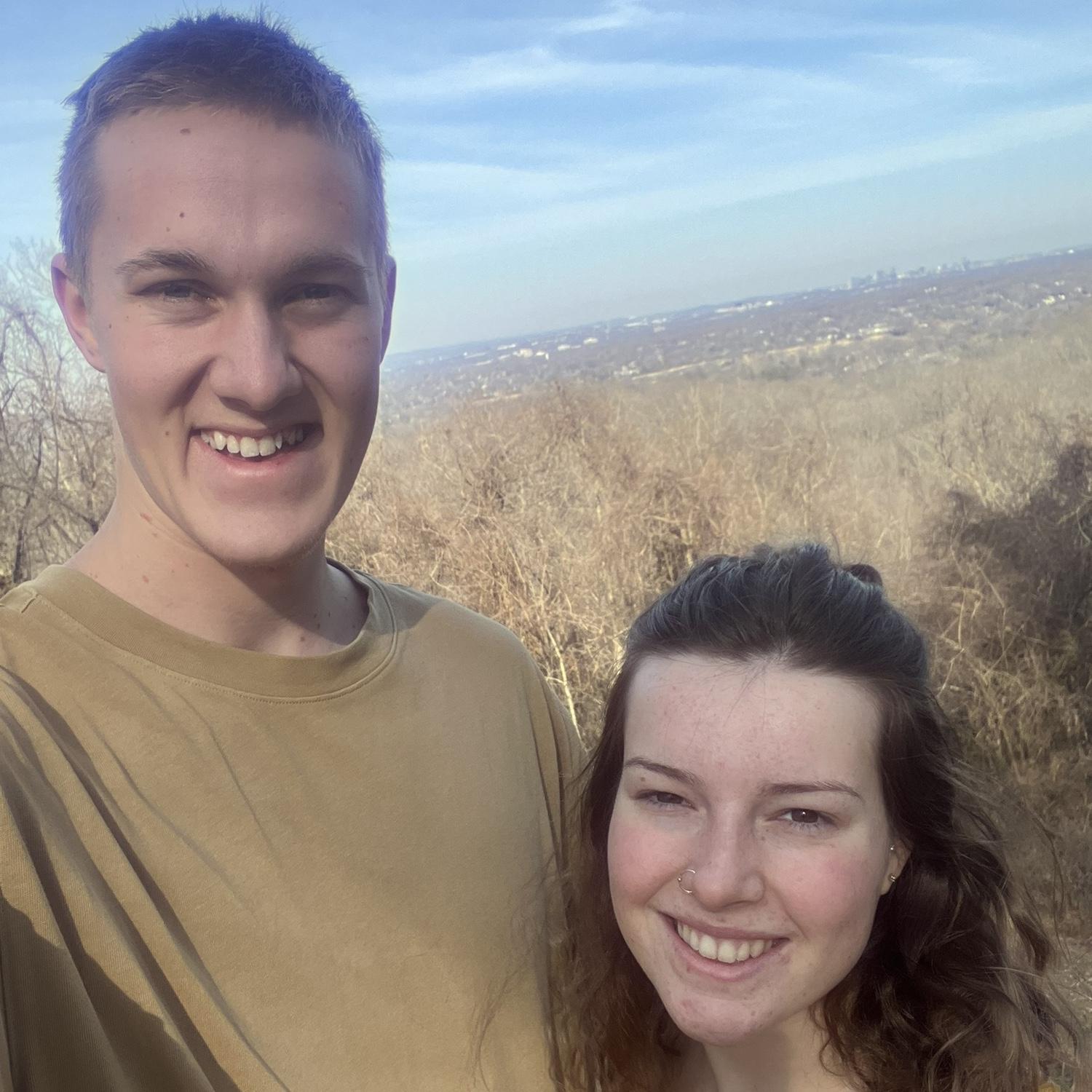 We went back to hike the place where we had our first date