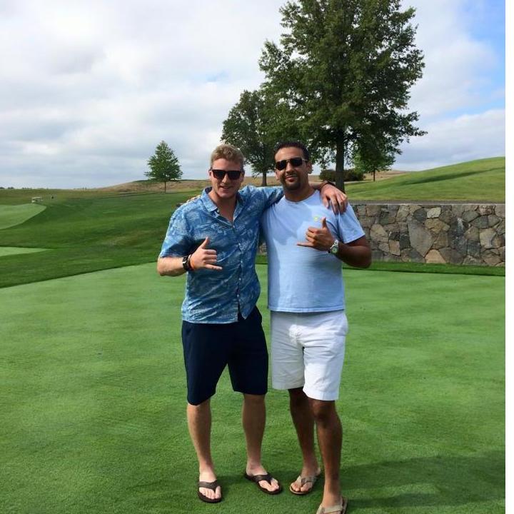 John and Paul at Chris' Wedding in NJ !