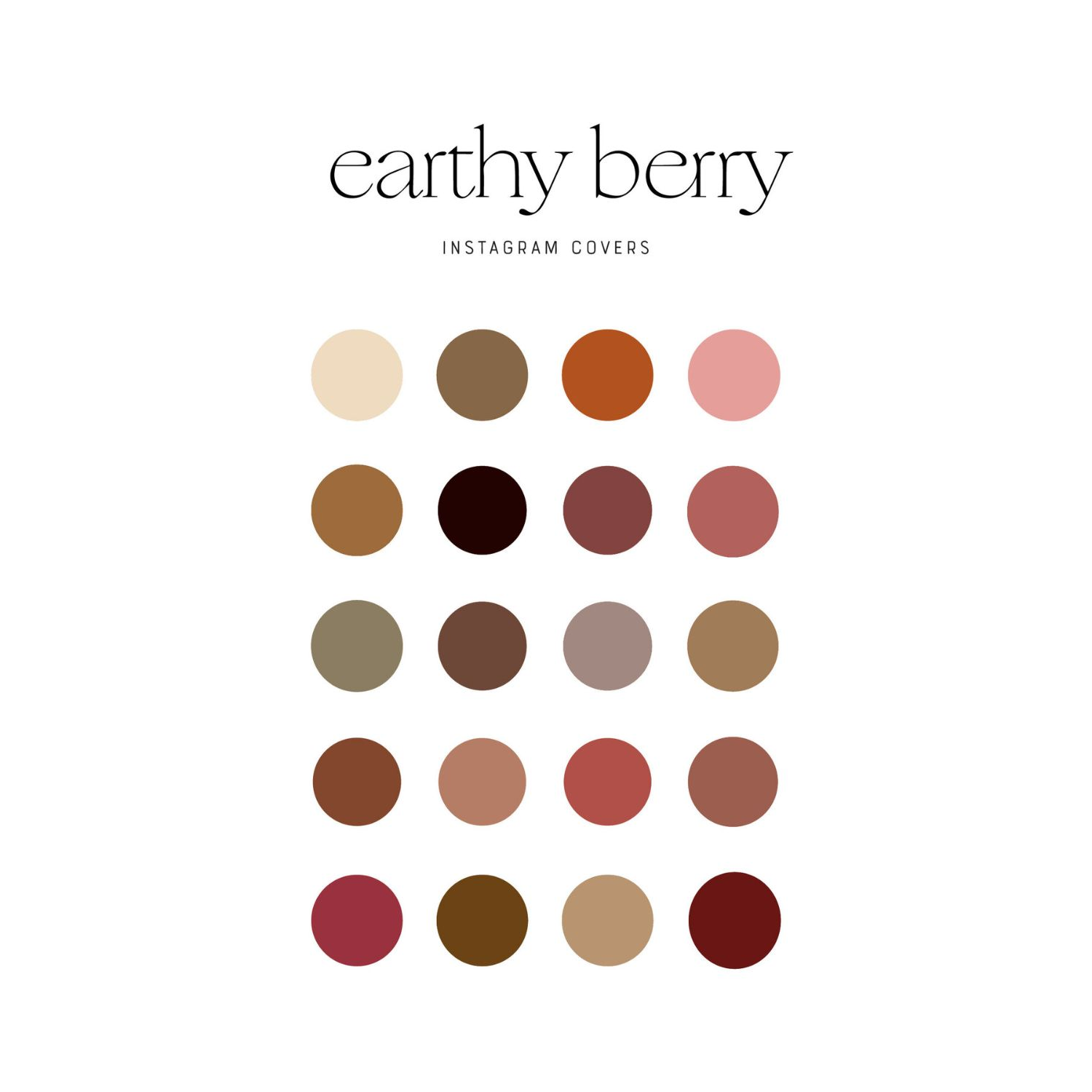 Example of earth tones (dress code)