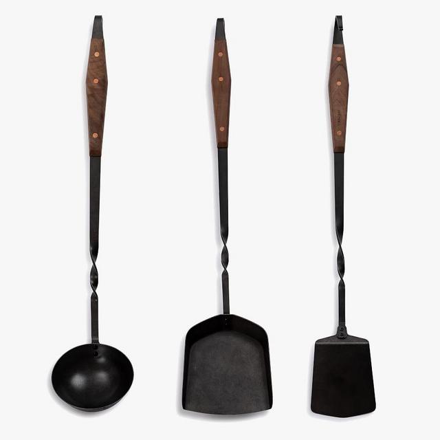 Cowboy Long Handled Grilling Tools, Set of 3