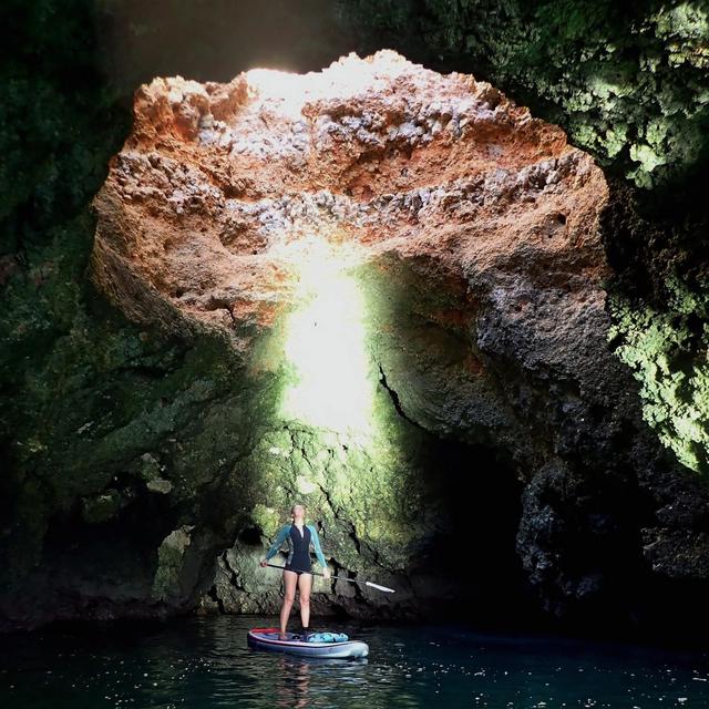 Sunrise Paddleboarding at the Ponta da Piedade