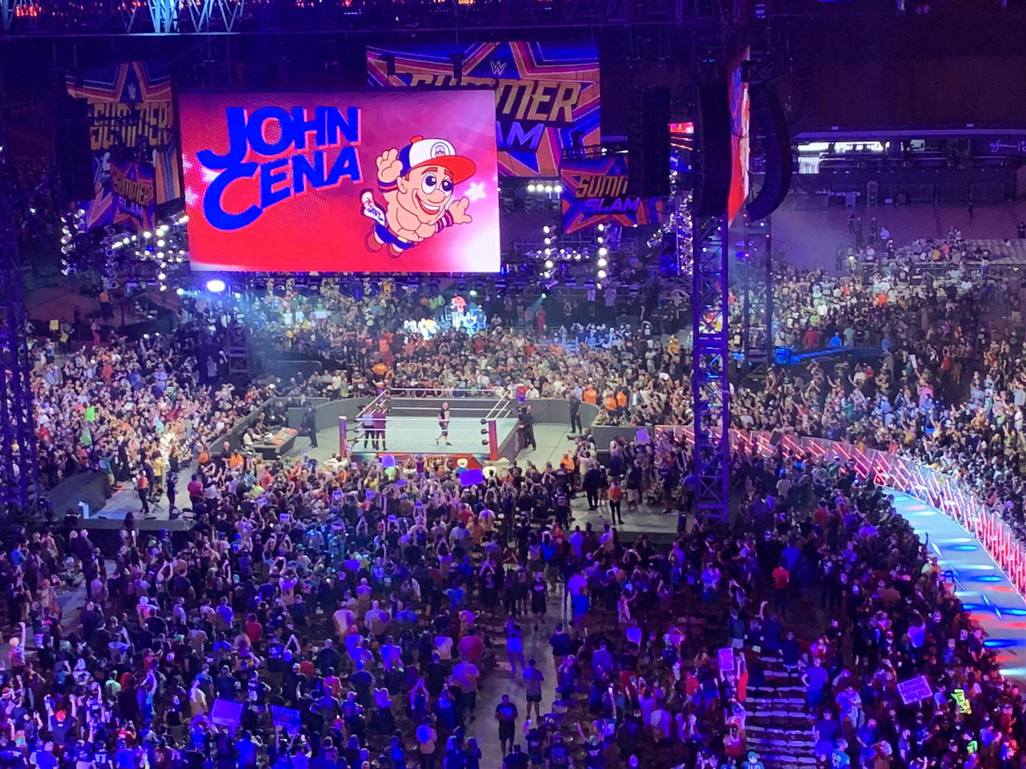 WWE Summerslam, 2021. During our trip to Vegas we saw not only a living legend, but also my favorite wrestler as a child! Unfortunately he didn’t win his record 17th title, but we still had fun!