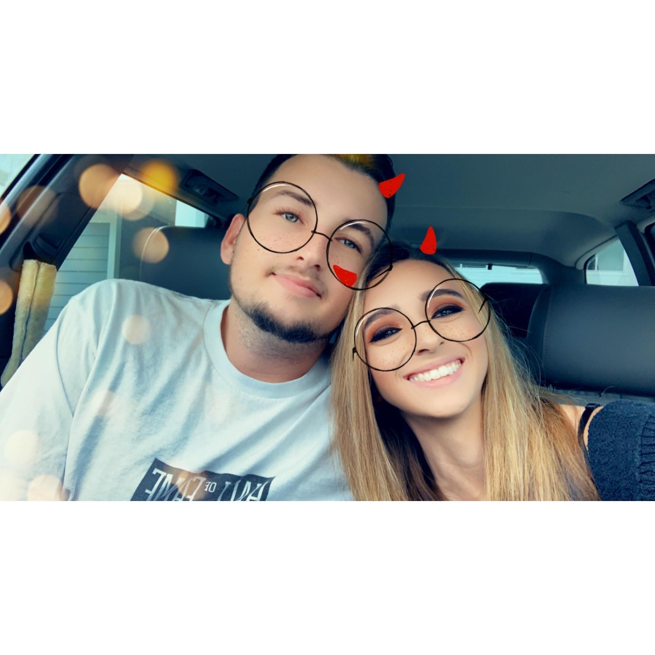 One of my favorite pictures of us