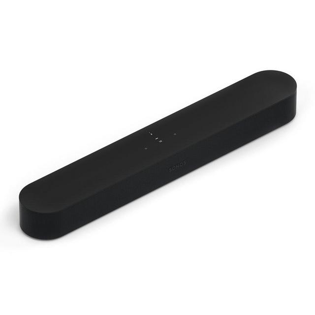 All-new Sonos Beam – Compact Smart TV Soundbar with Amazon Alexa voice control built-in. Wireless home theater and streaming music in any room. (Black)