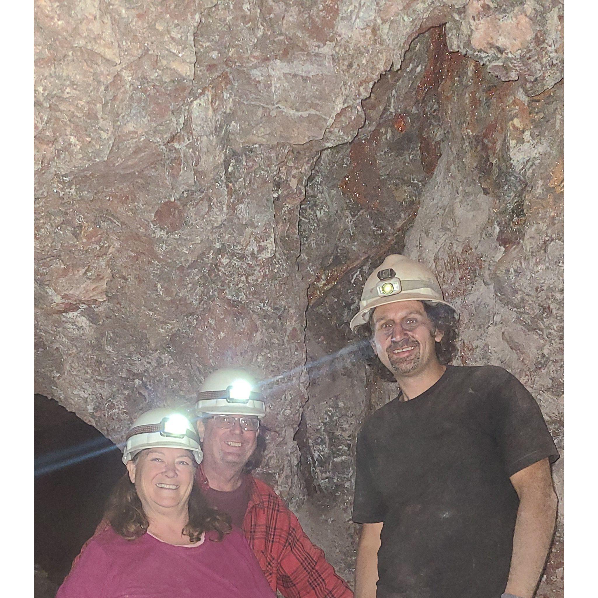 In the Red Cloud Mine with The Crystal Collector for Vanadinite
