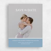 Blue Wedding Save the Date - Kalispell Portrait
