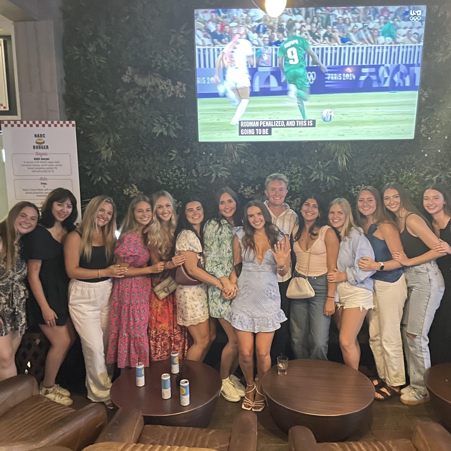 July 25th, 2024: Lucas planned a post engagement surprise with Reagan's parents and friends!