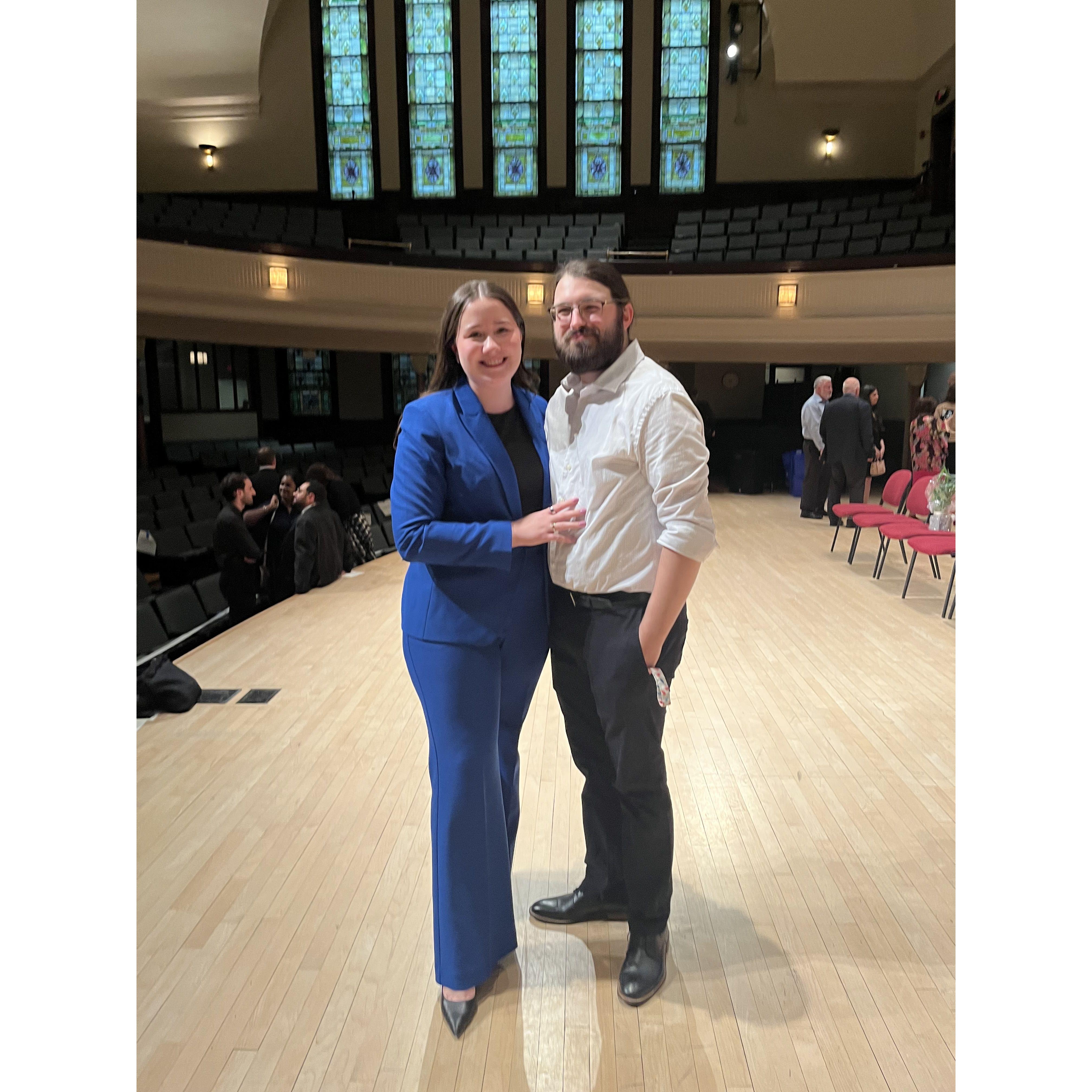 June 2025: Julia's Swearing In Ceremony