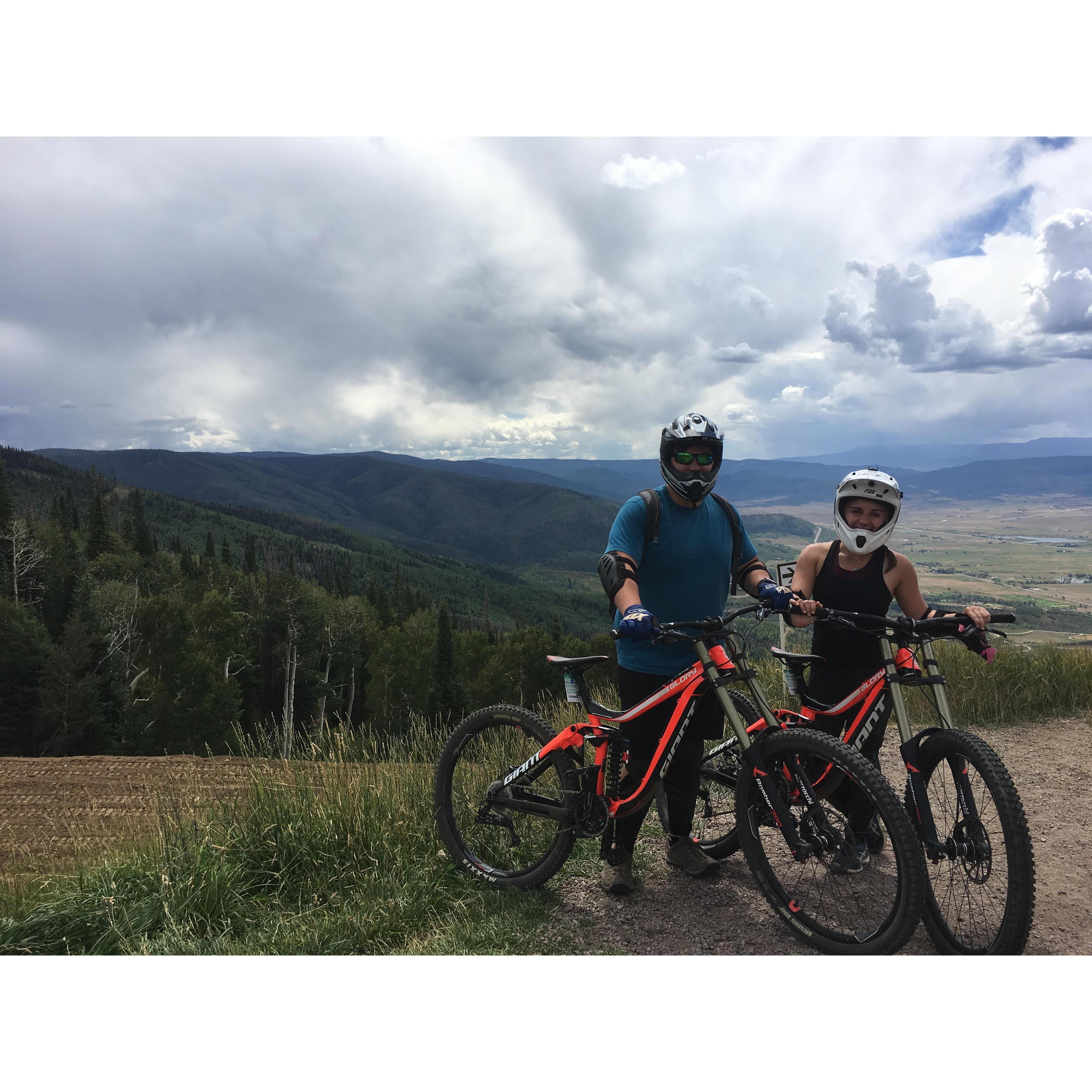 [Downhill] Mountain biking in Steamboat, Springs!