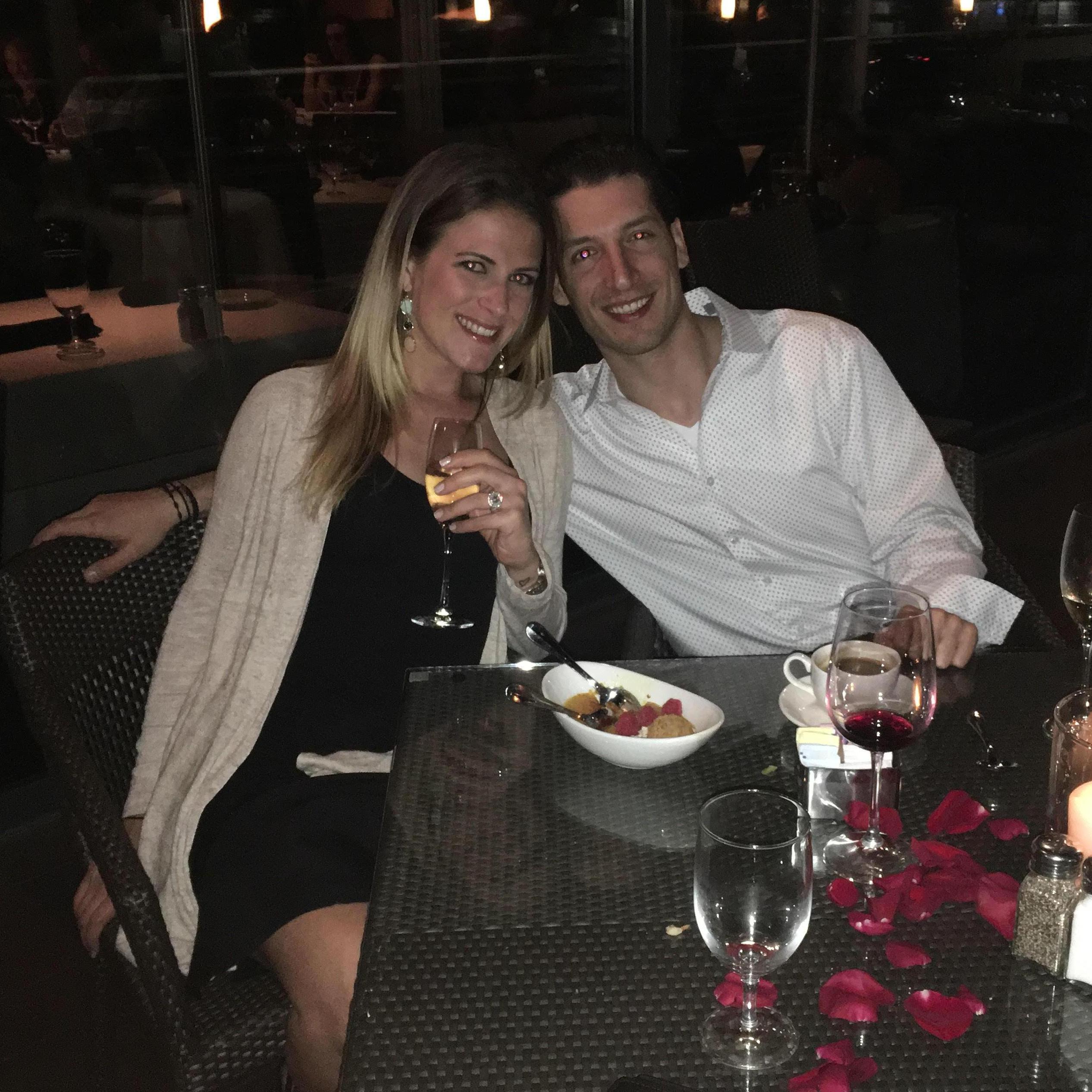 The night we (finally!) got engaged, Boston - June 3, 2017.