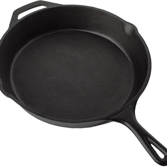 Pre Seasoned Cast Iron Skillet (12.5 inch) by Utopia Kitchen
