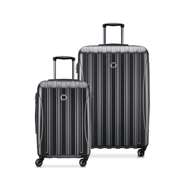DELSEY PARIS Helium Aero Hardside Expandable Luggage with Spinner Wheels, Titanium, 2-Piece Set (21/28)