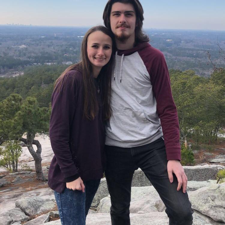 Our first ever photo together