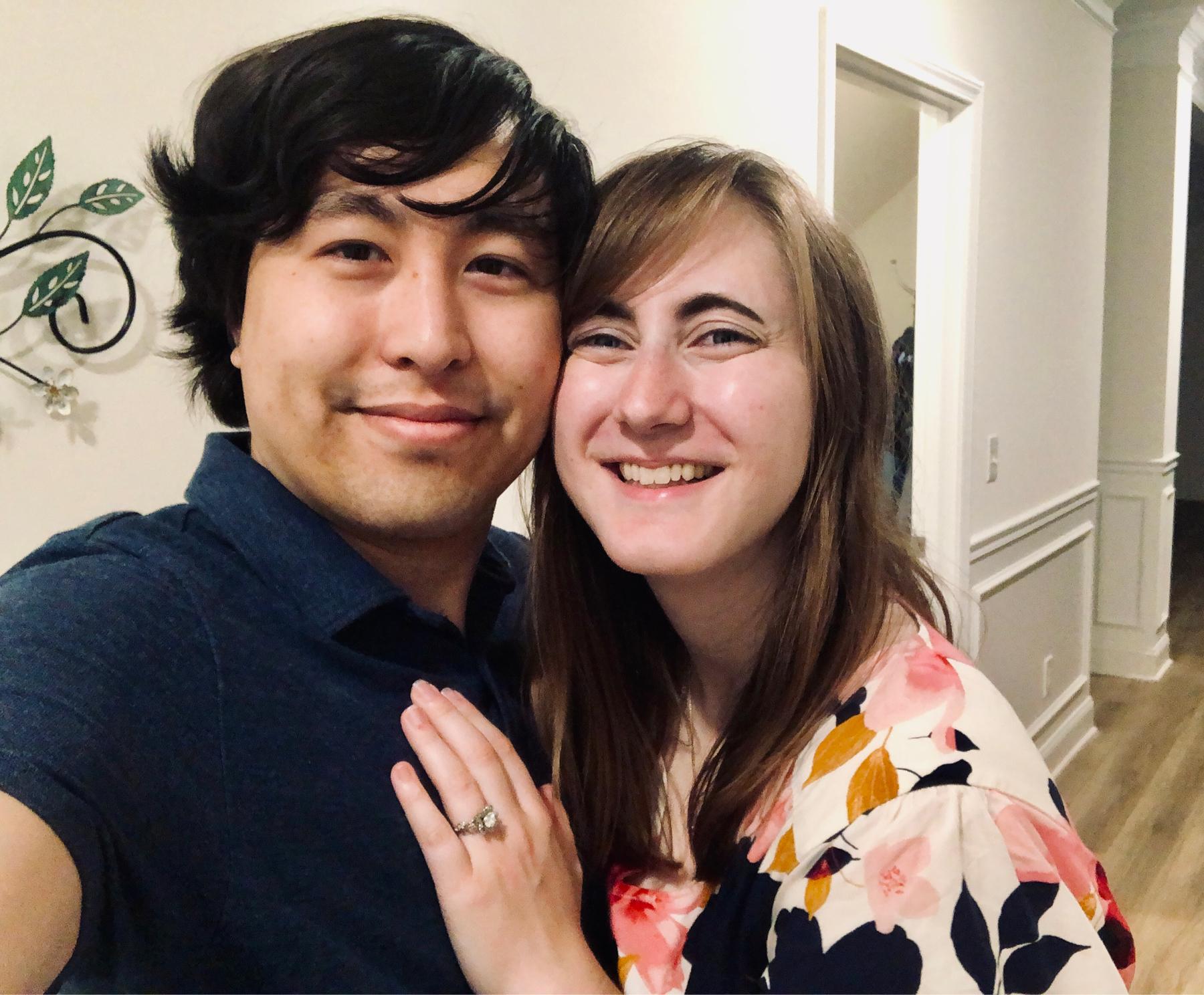 The day we got engaged: May 9, 2022 & up next: getting married on July 8, 2023!