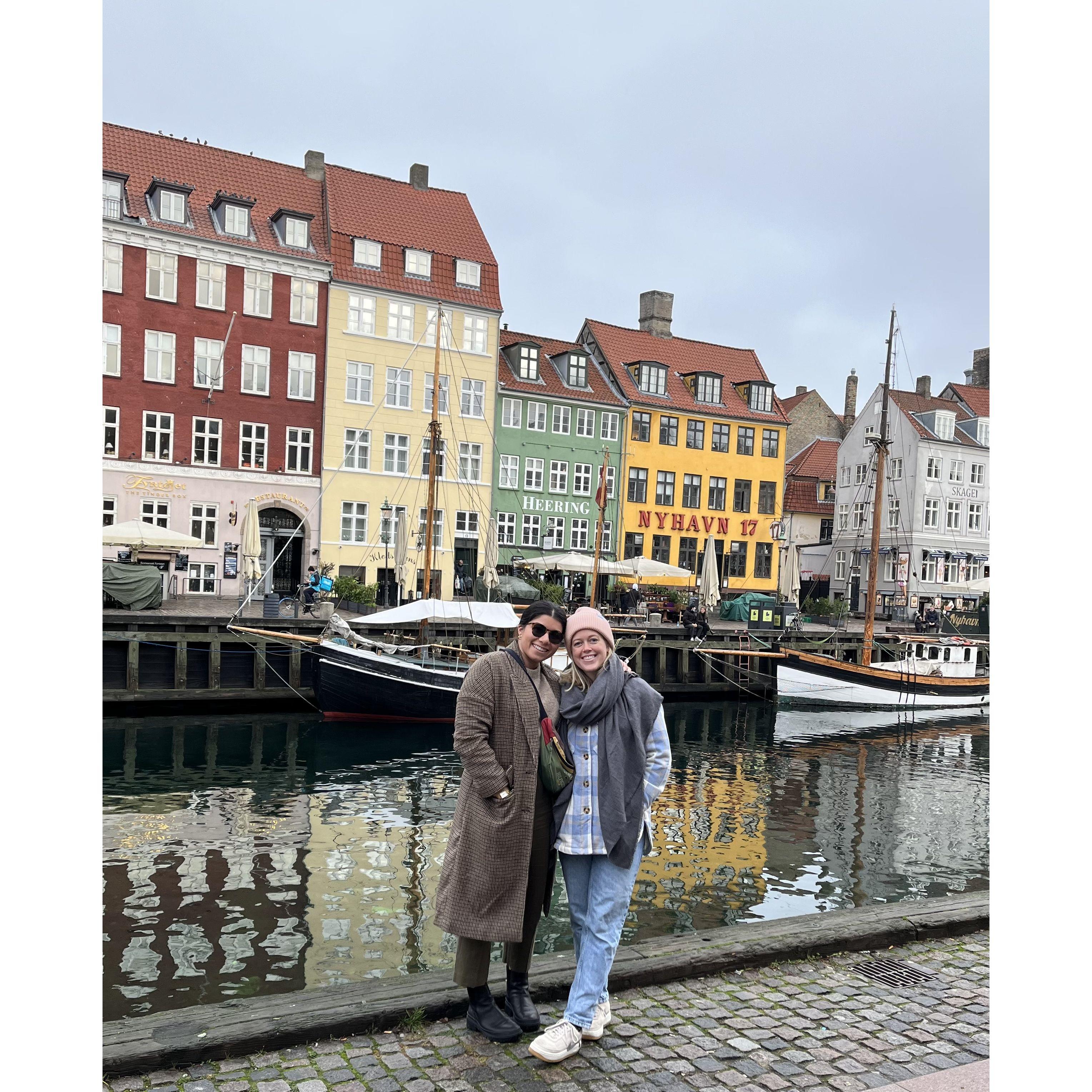 We love traveling together, this was us in Copenhagen where we rang in the new year in 2022!