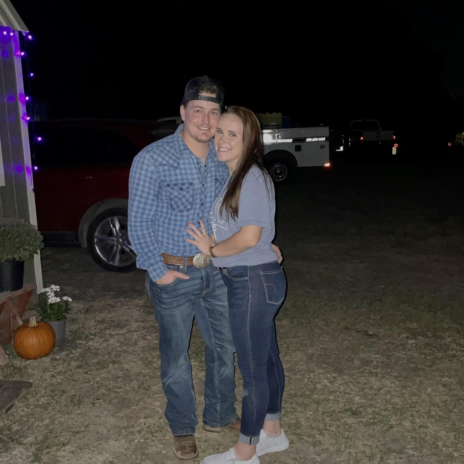 October 2021 - Our first picture together 🥰