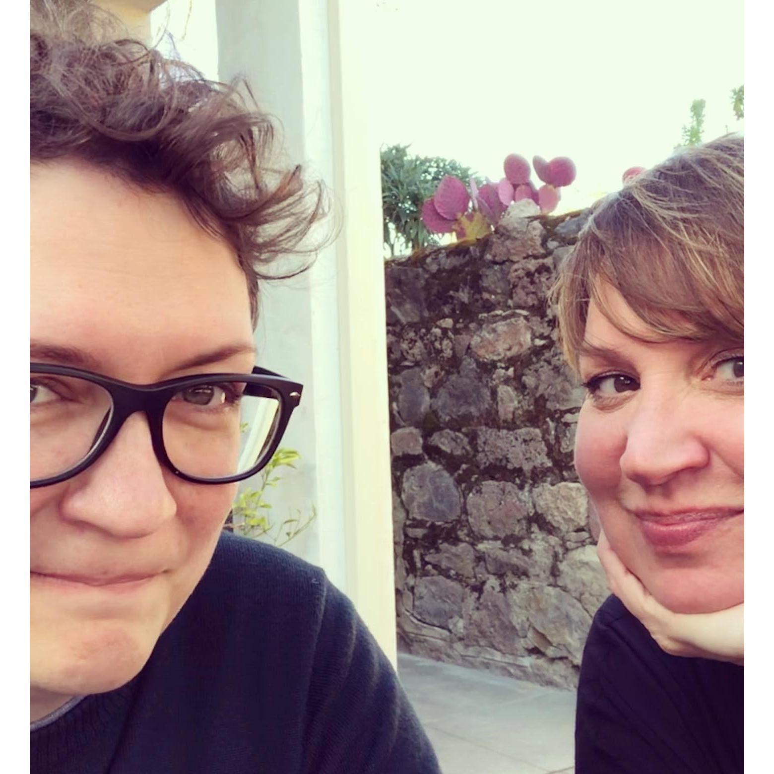 The last trip that we took before quarantine began, and one of our best, to Northern California and San Francisco. Here we are loving life at Scribe Winery.