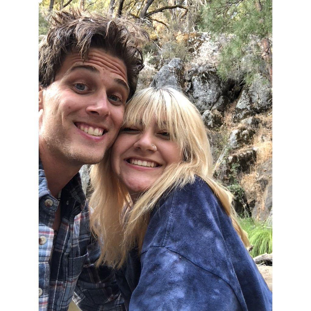 One of our first pictures together as a couple <3