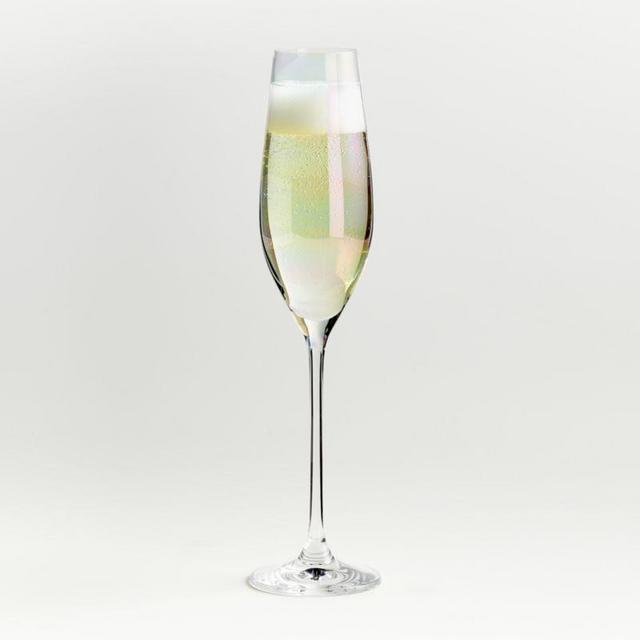 Lunette Iridescent Champagne Glasses, Set of 4