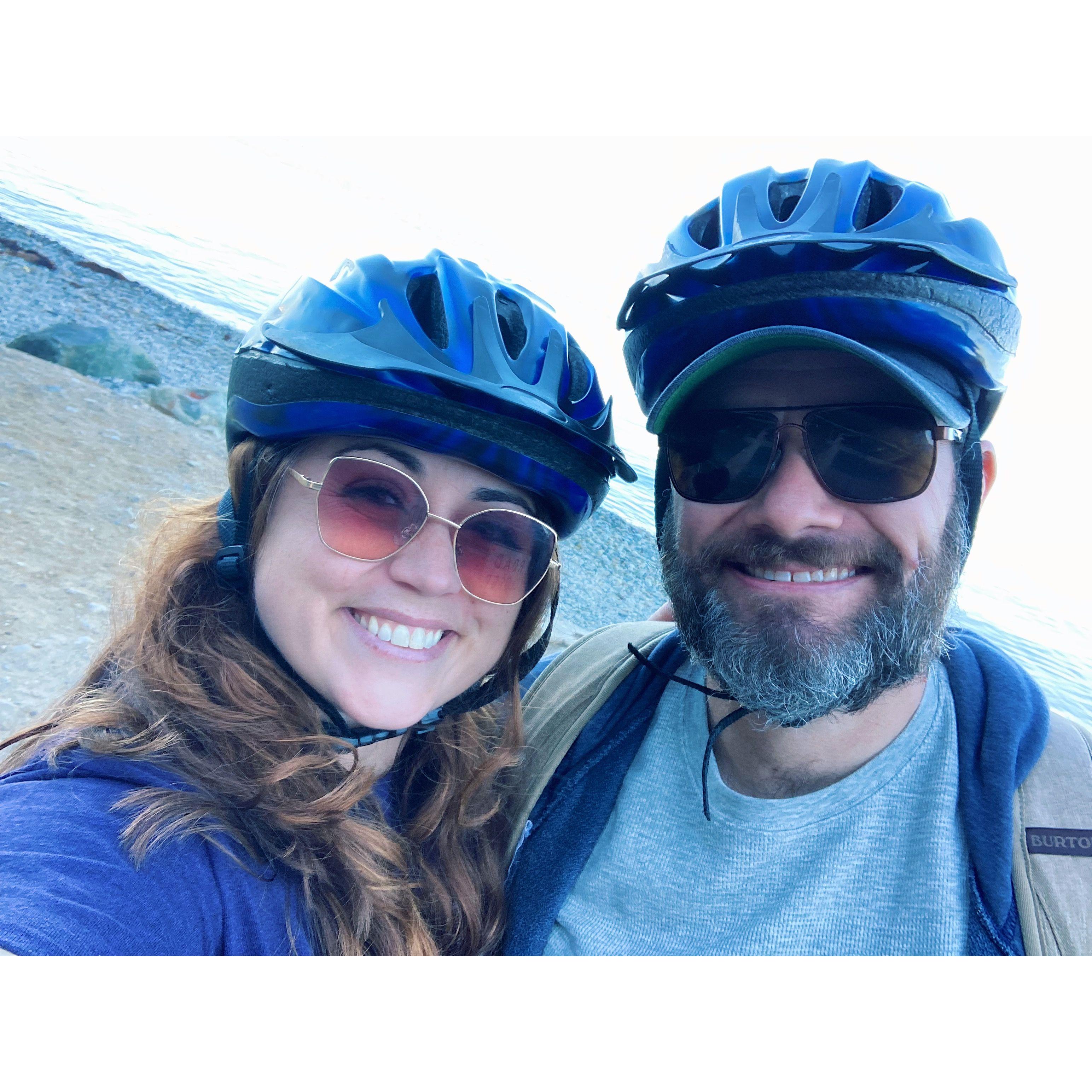 Biking in Catalina