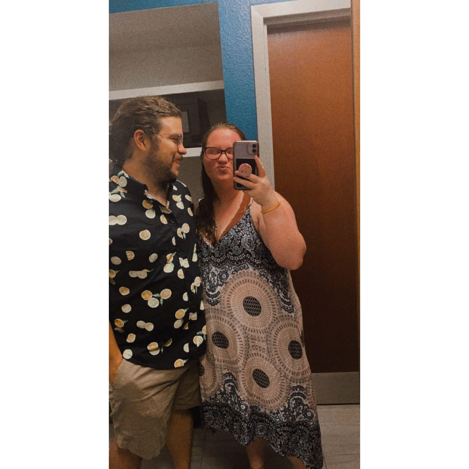 This was our first trip together. Matthew got me concert tickets for my birthday! 5 Seconds of Summer in Atlanta (it was hot)