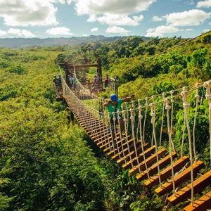 Ziplining