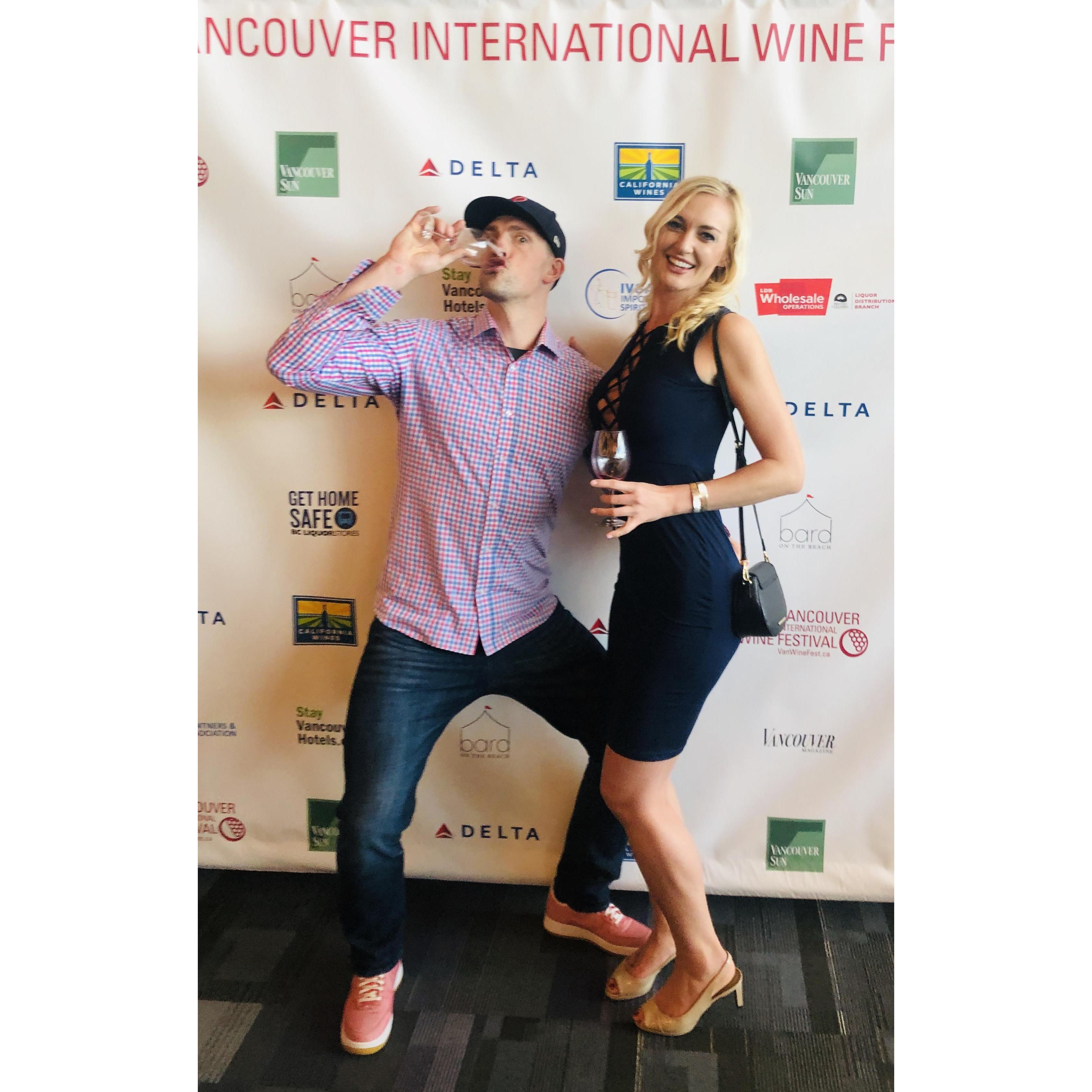 International wine festival, Vancouver BC
