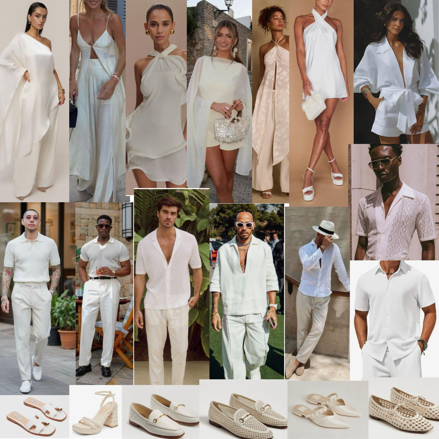 All White Welcome Party