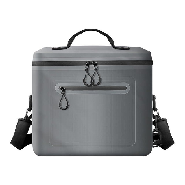 RANDUN Insulated Cooler Bag, 8/16/30 Can Collapsible with Bottle Opener for Lunch Coolers for Picnic, Beach, Work, Trip - Soft Ice Coolers Bags with Zipper Foldable Portable Stands Upright