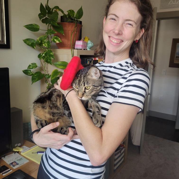 Forcing Ranger to celebrate Bastille Day. July 2024