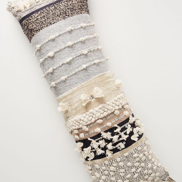 All Roads Yucca Pillow in Black & White