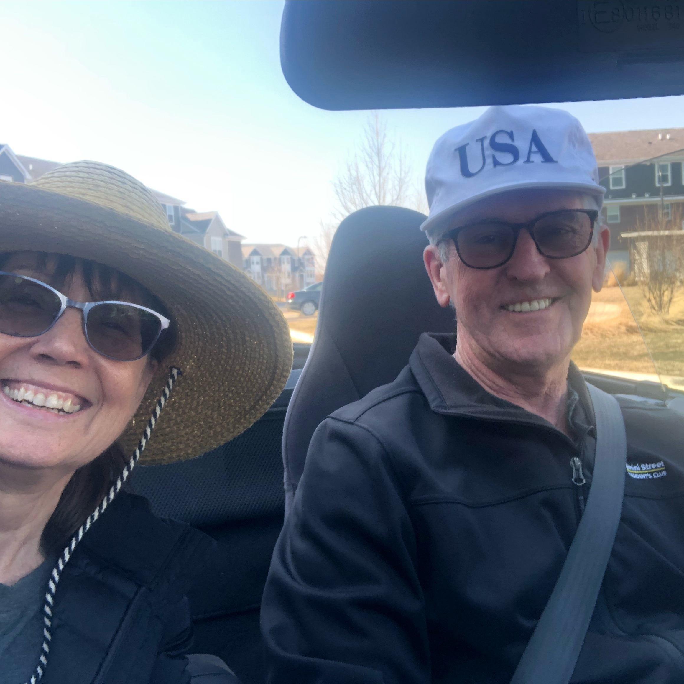 1st ride in Neil's Miata 3/15/2022!