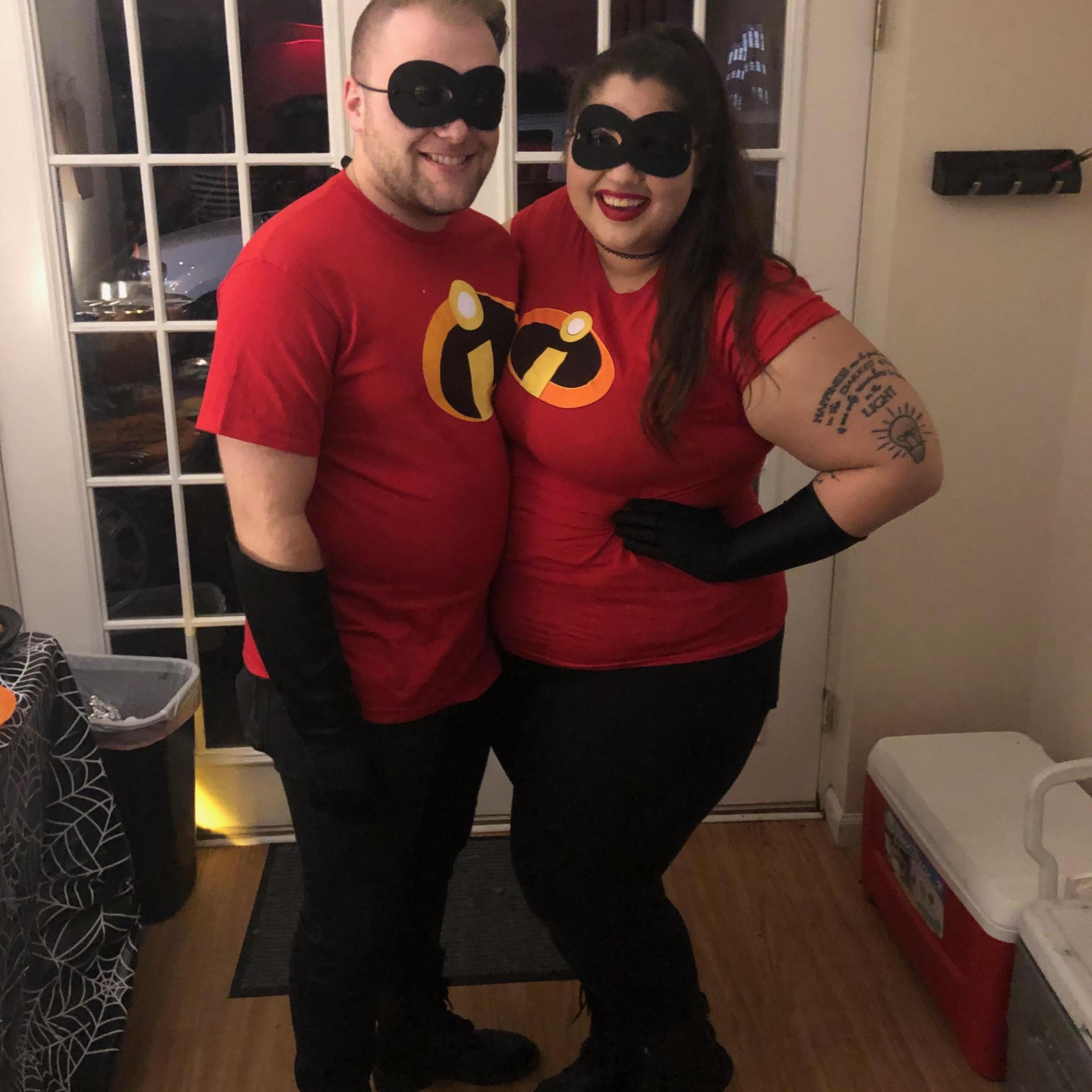 Happy Halloween from Mr. and Mrs. Incredible!