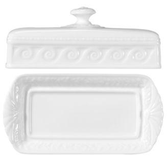 Bernardaud Louvre Covered Butter Dish