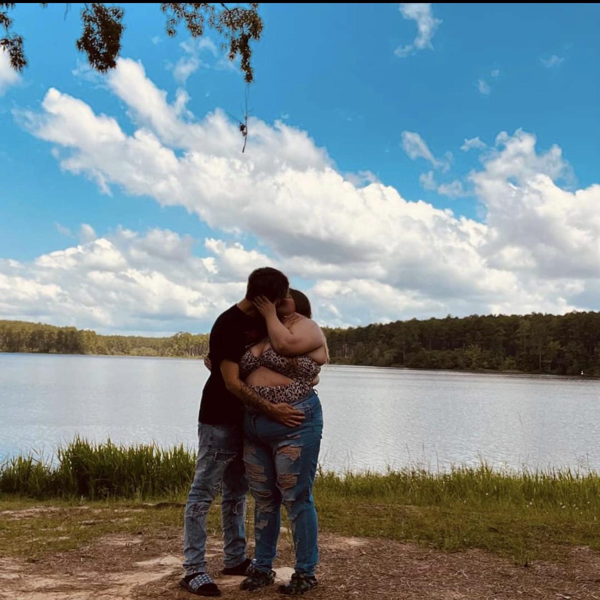Our 1st date at Bear lake