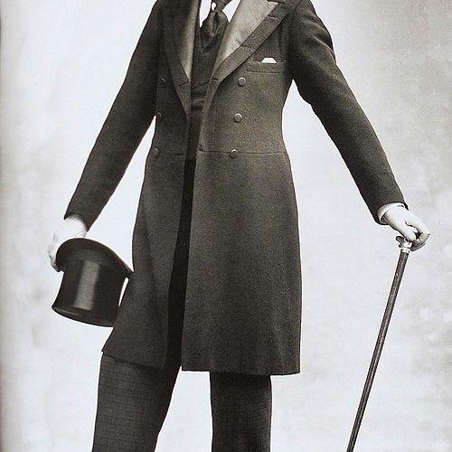 A frock coat would also be acceptable.