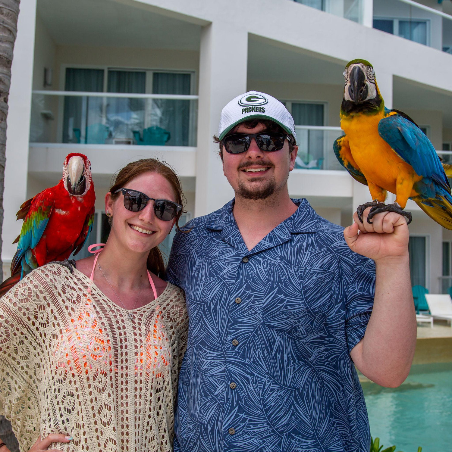 First trip out of the country to Cancun